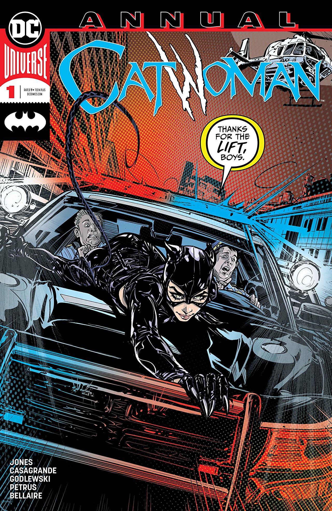 Catwoman Annual #1 cover