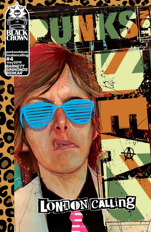 Punks Not Dead: London Calling #4 cover
