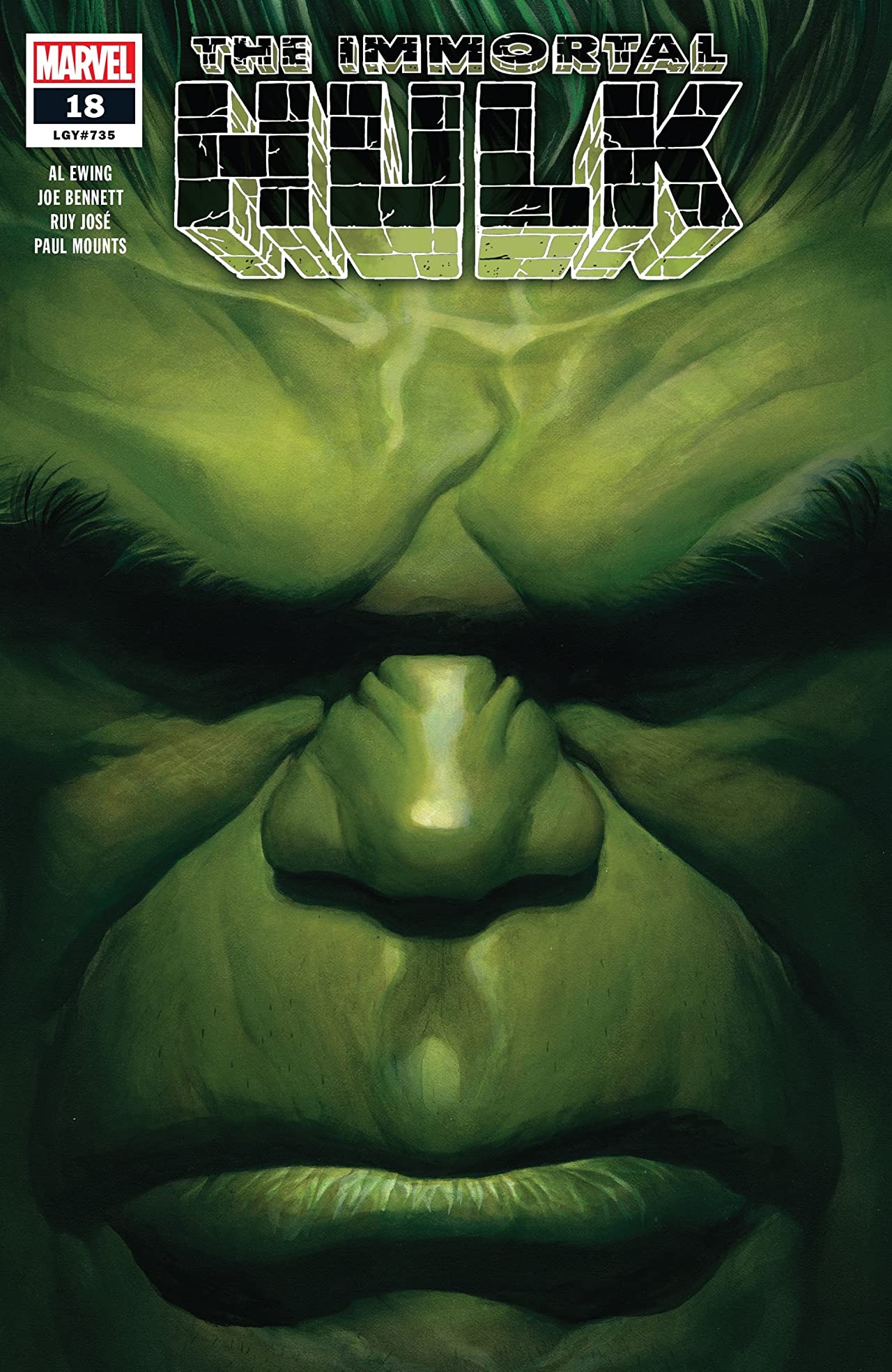 Immortal Hulk #18 cover