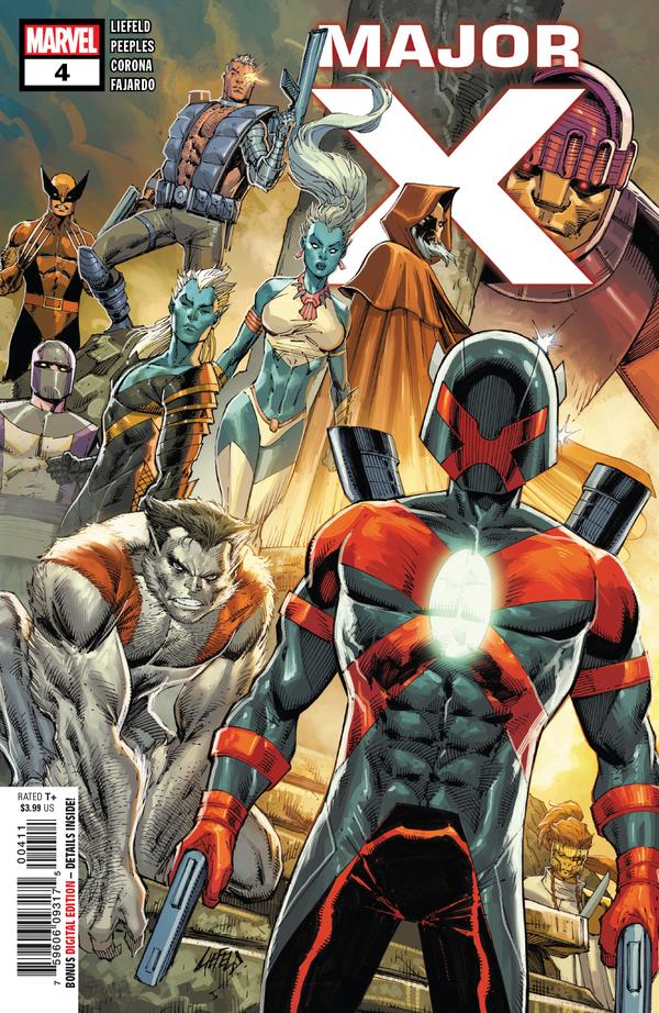 Major X #4 cover