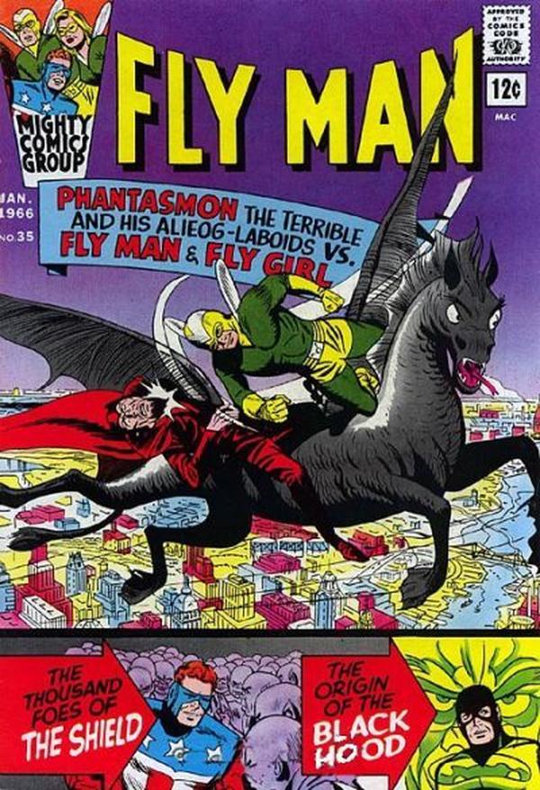Fly Man #35 cover