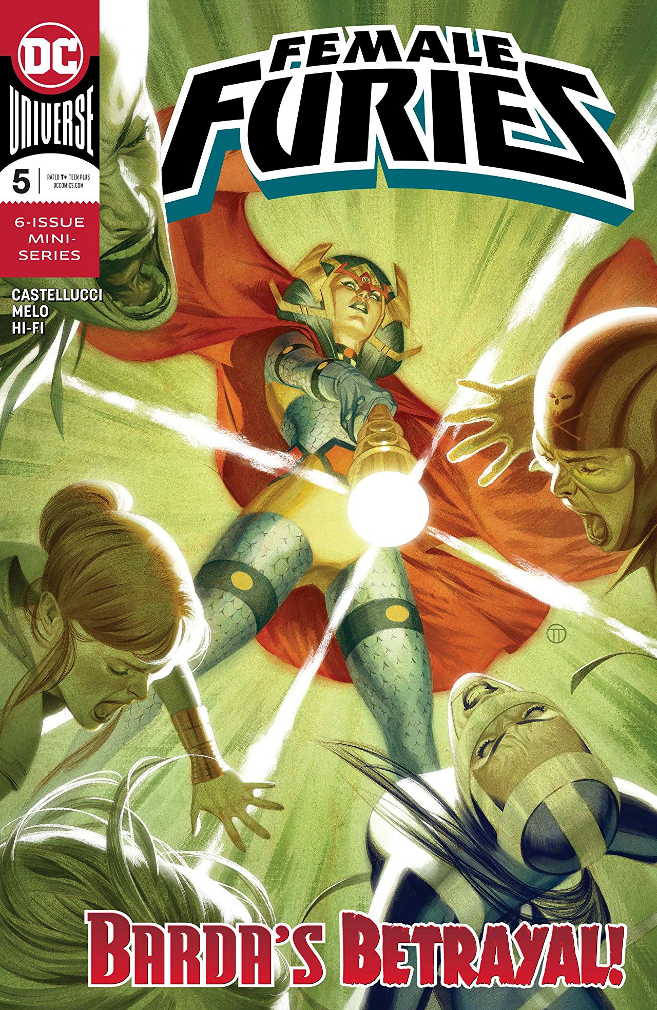 Female Furies #5 cover