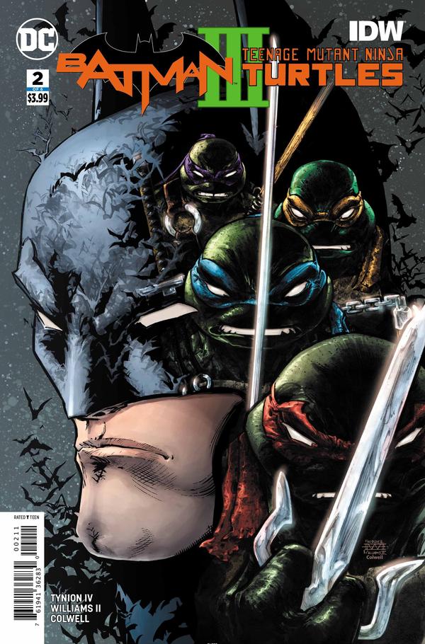 Batman / Teenage Mutant Ninja Turtles III #2 cover