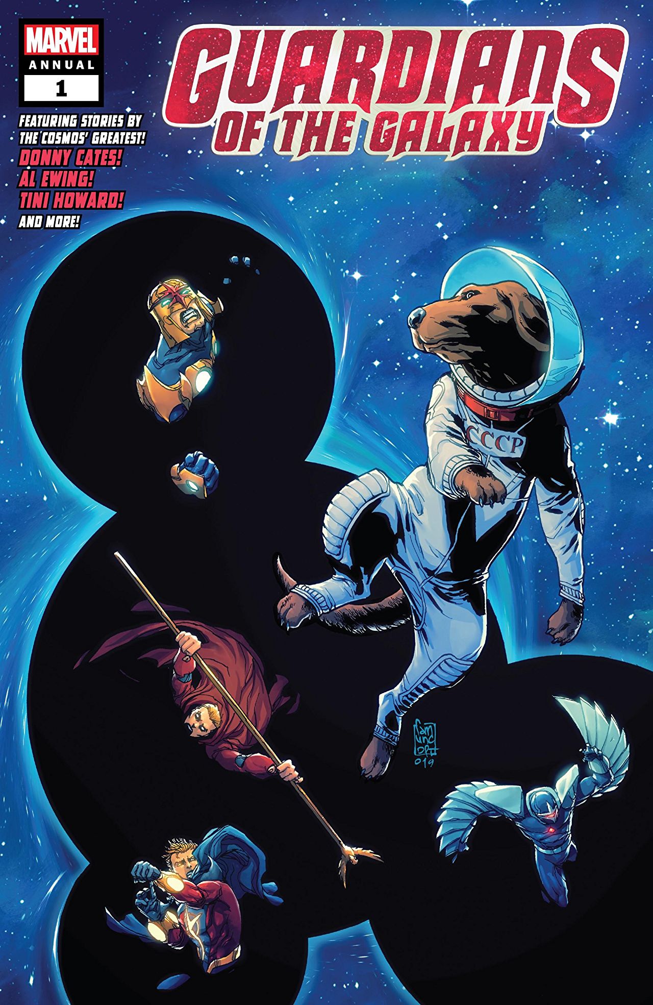 Guardians of the Galaxy Annual #1 cover
