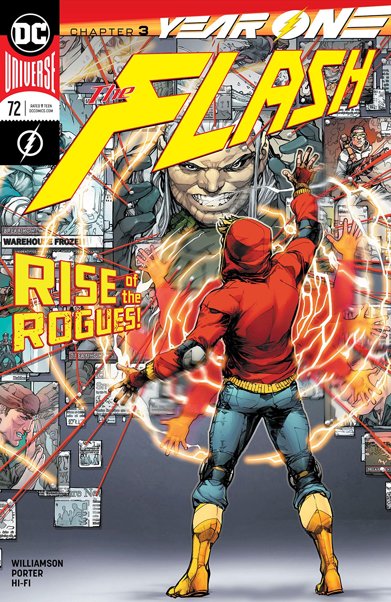 The Flash #72 cover