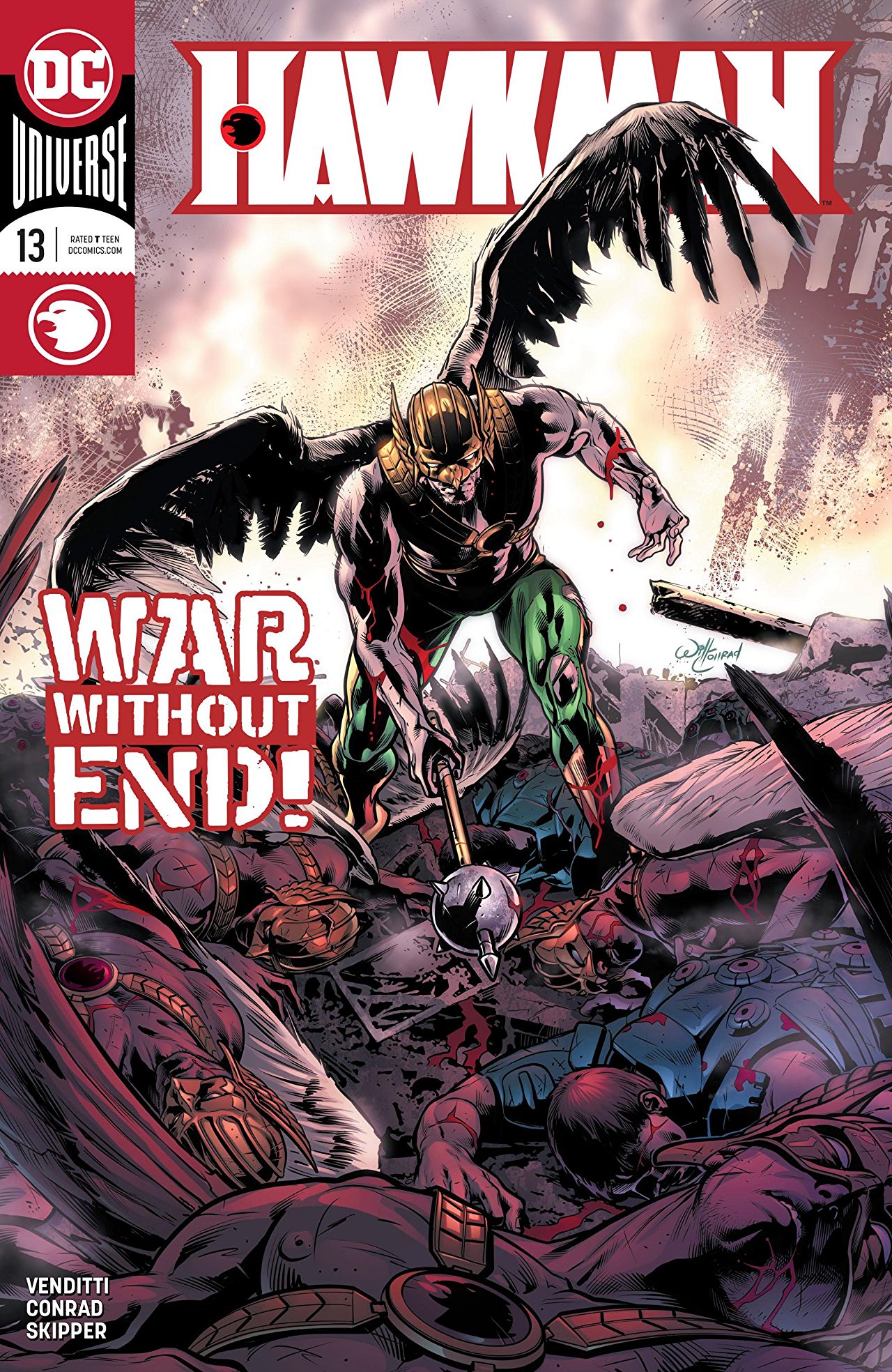 Hawkman #13 cover