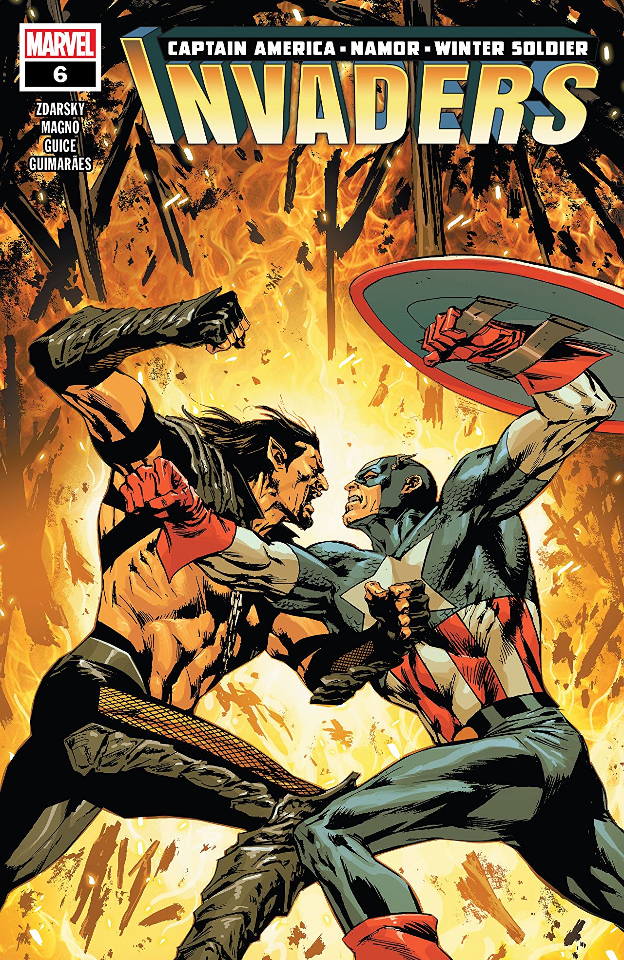 Invaders #6 cover