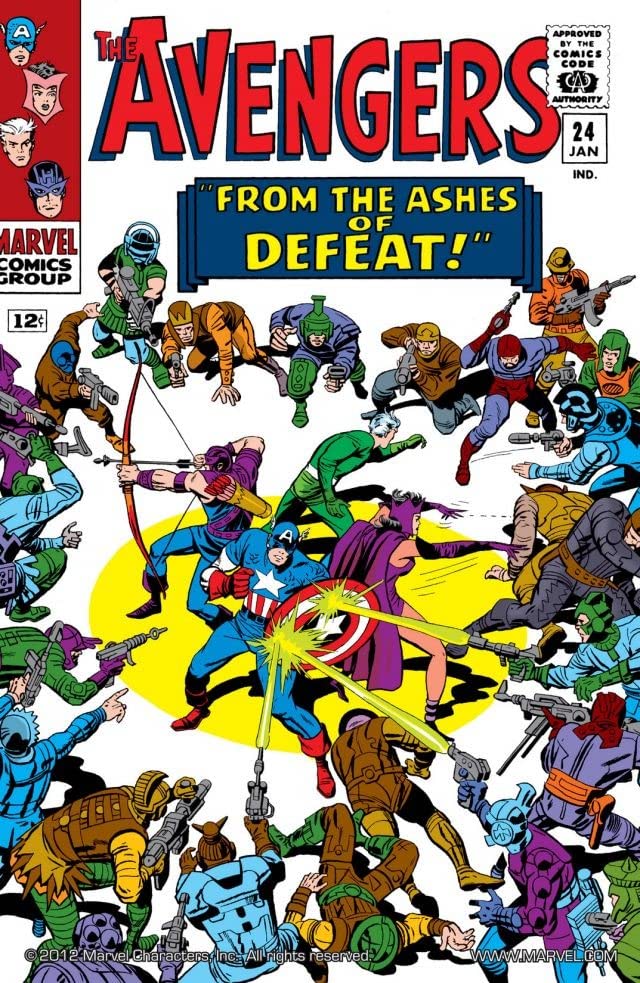 The Avengers #24 cover