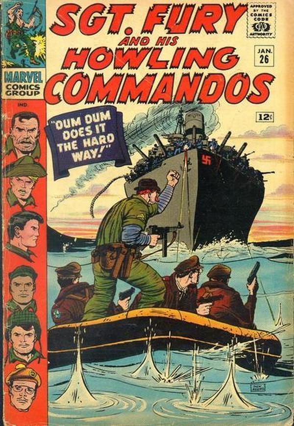 Sgt. Fury #26 cover