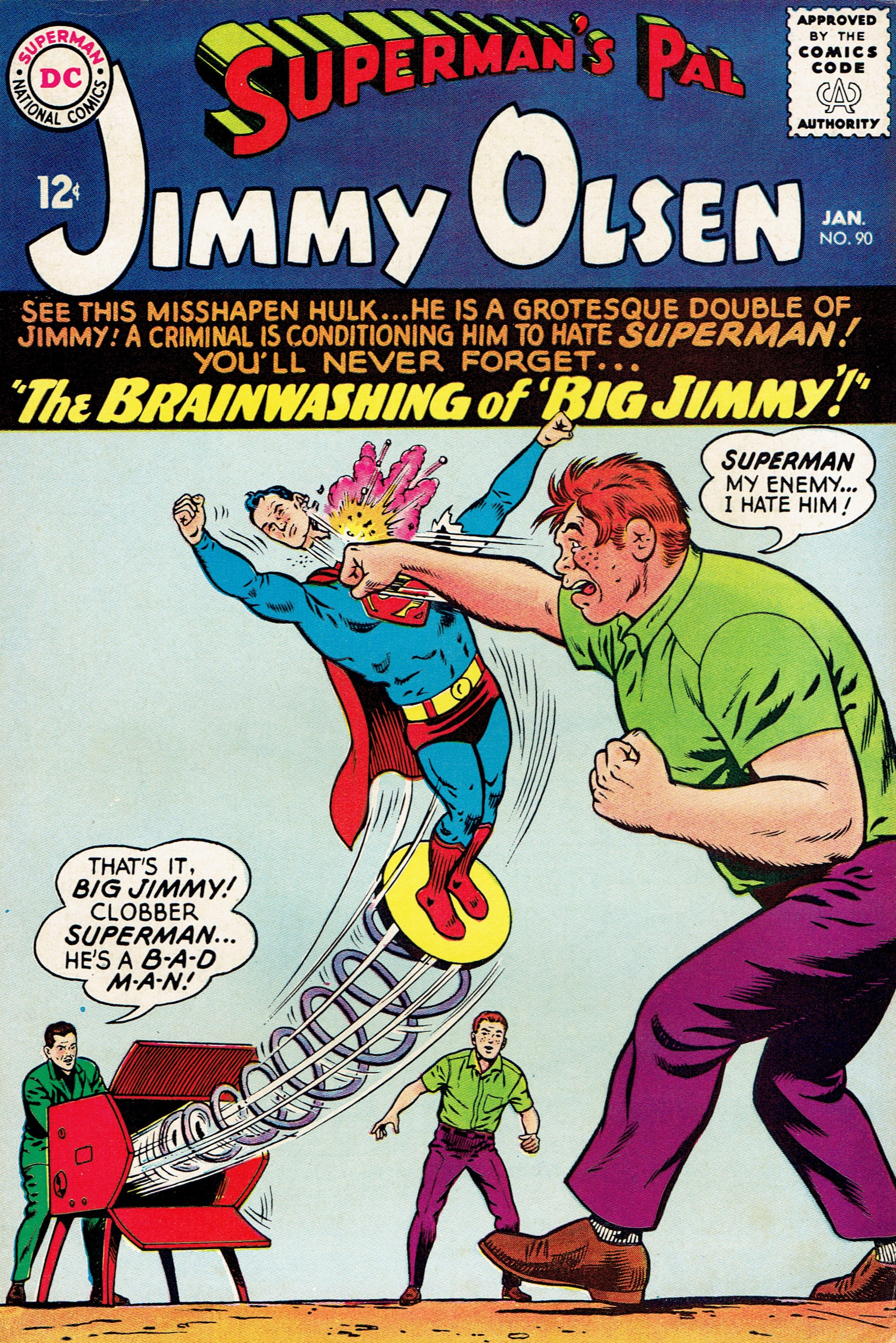 Superman's Pal, Jimmy Olsen #90 cover