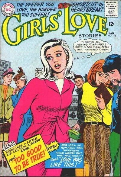 Girls' Love Stories #116 cover