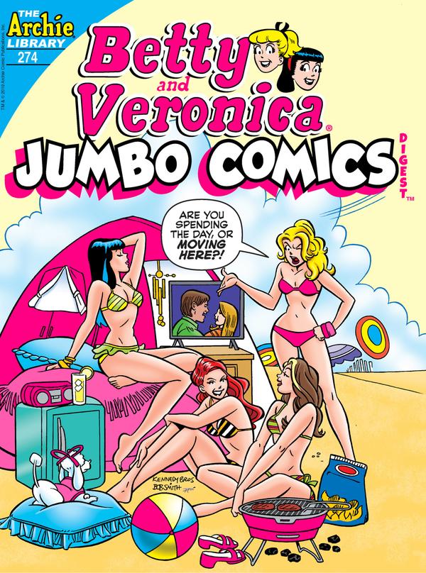 Betty & Veronica (Jumbo Comics) Double Digest #274 cover