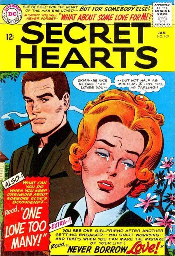 Secret Hearts #109 cover