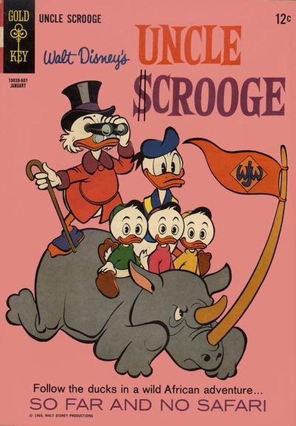 Walt Disney Uncle Scrooge #61 cover