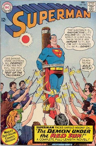 Superman #184 cover