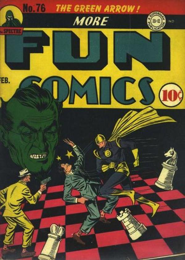 More Fun Comics #76 cover