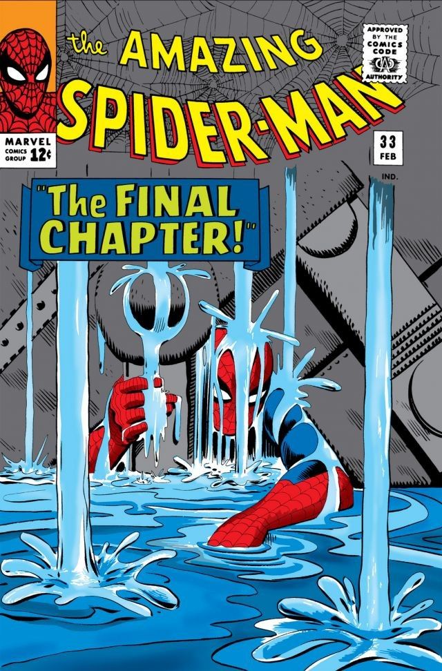 The Amazing Spider-Man #33 cover