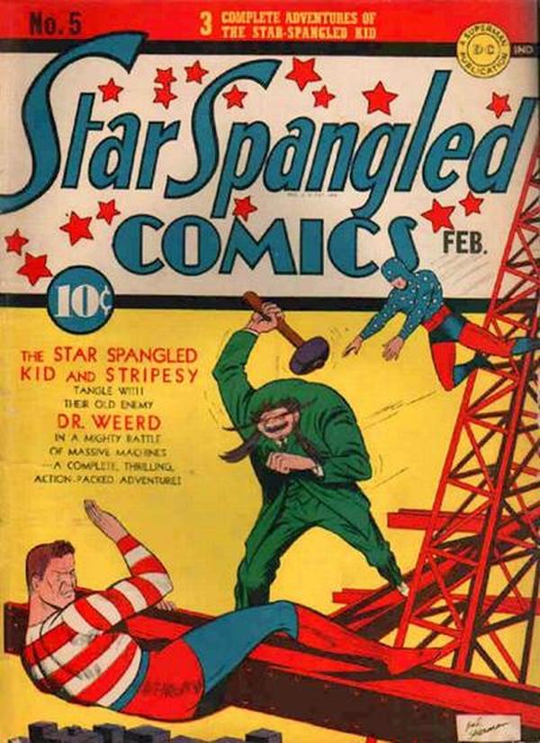 Star Spangled Comics #5 cover