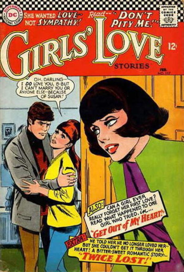 Girls' Love Stories #117 cover