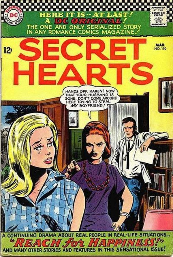 Secret Hearts #110 cover