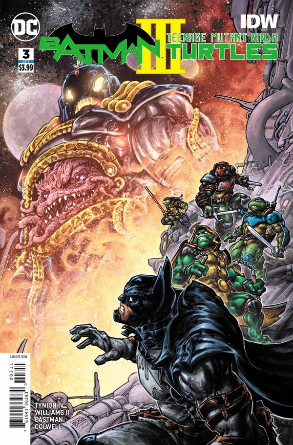 Batman / Teenage Mutant Ninja Turtles III #3 cover