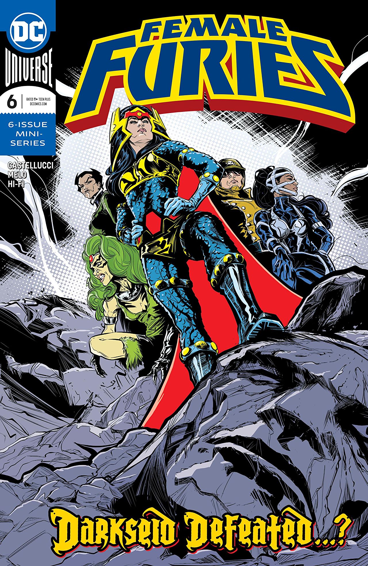 Female Furies #6 cover
