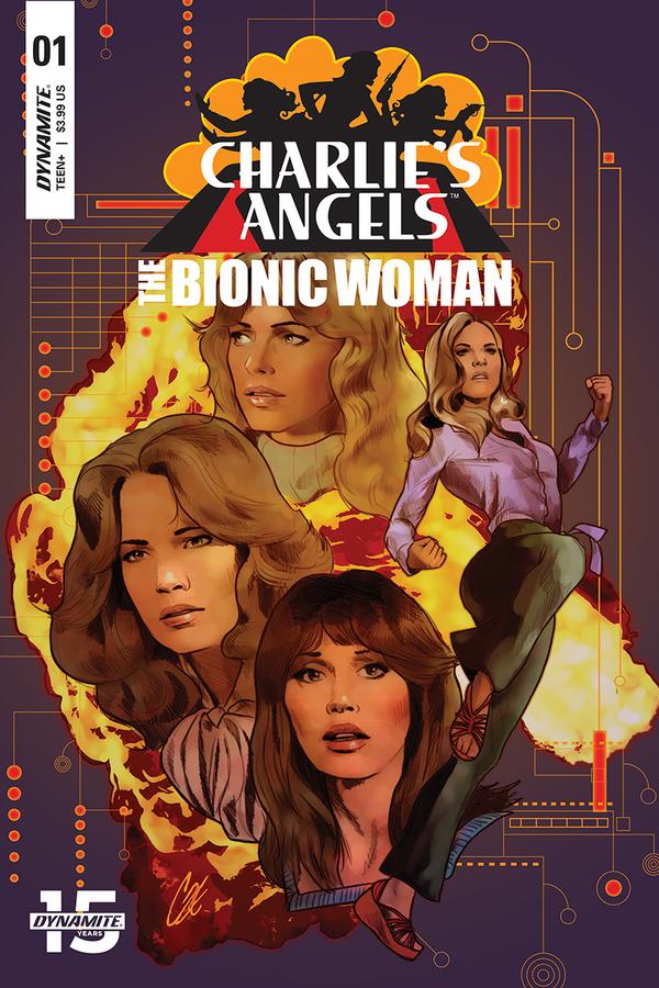 Charlie's Angels vs. the Bionic Woman #1 cover