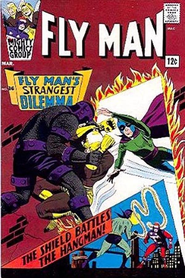 Fly Man #36 cover