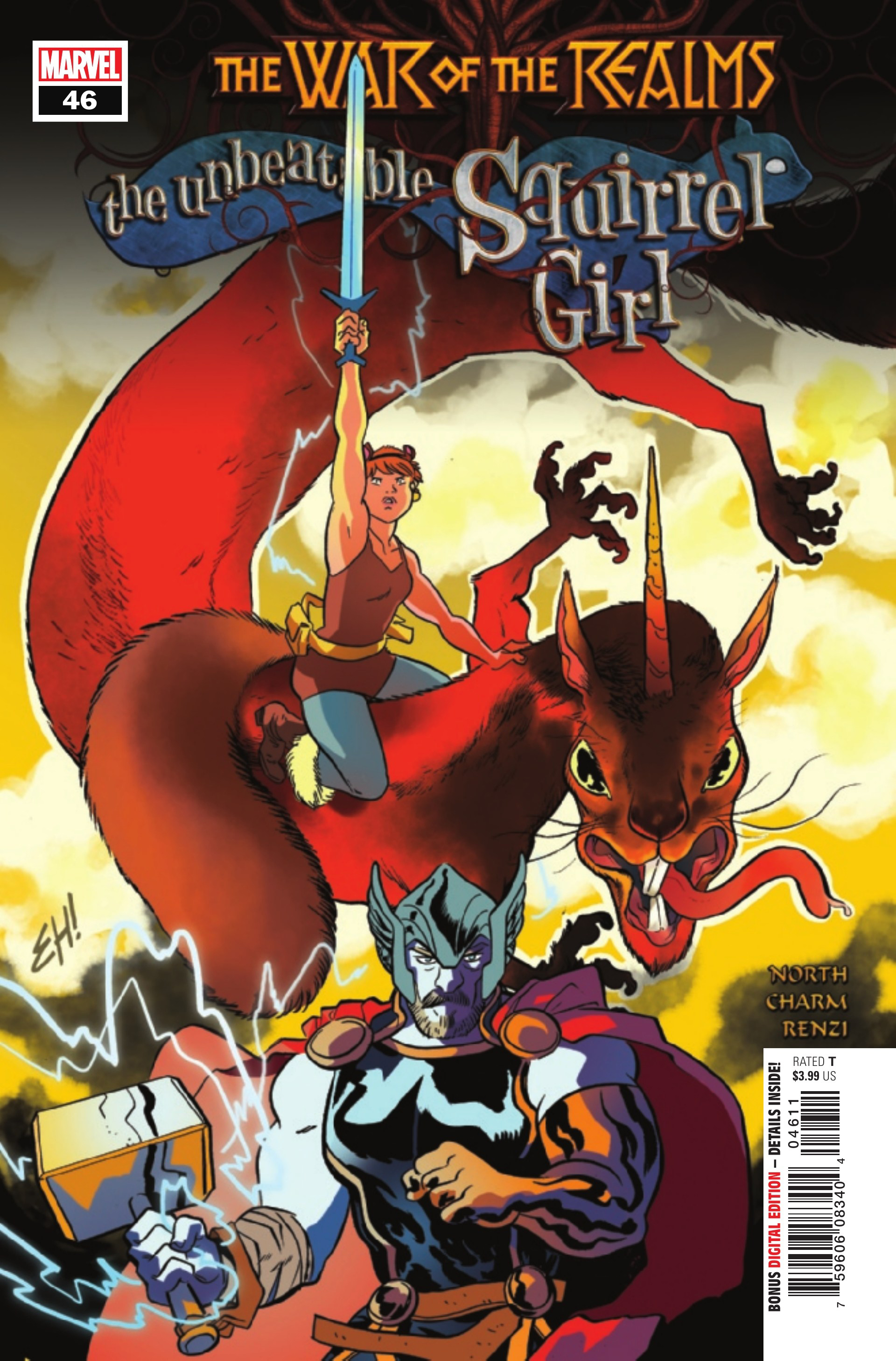 The Unbeatable Squirrel Girl #46 cover