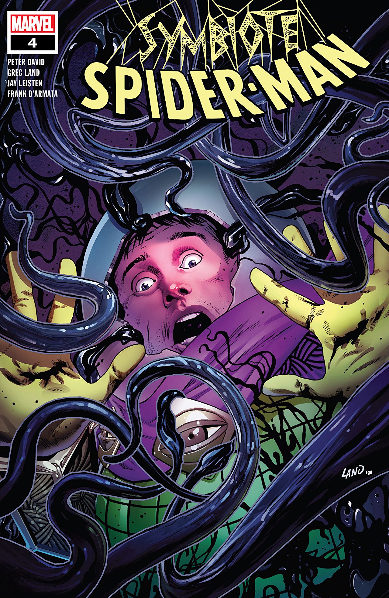 Symbiote Spider-Man #4 cover