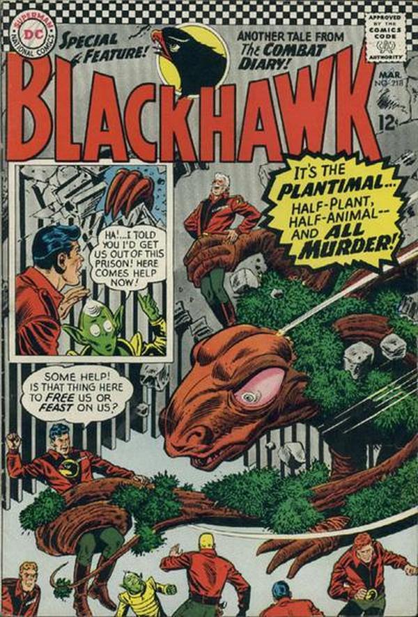 Blackhawk #218 cover