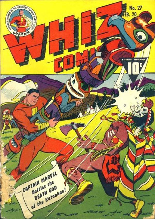 Whiz Comics #27 cover