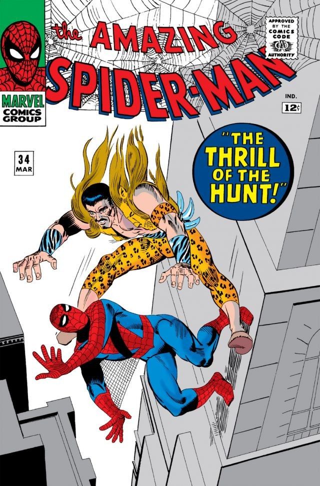 The Amazing Spider-Man #34 cover