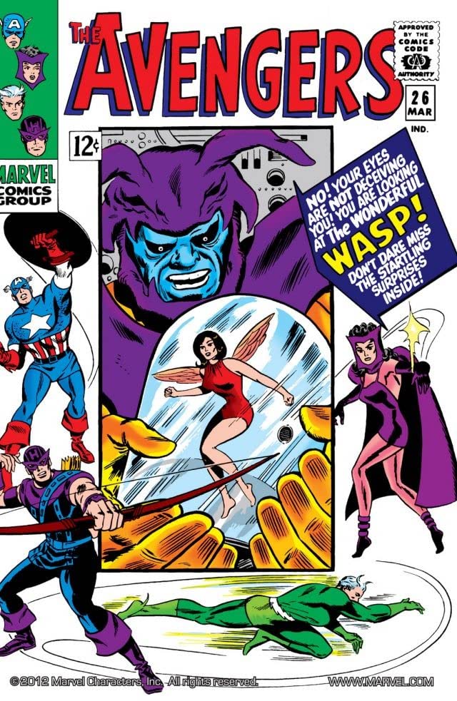 The Avengers #26 cover