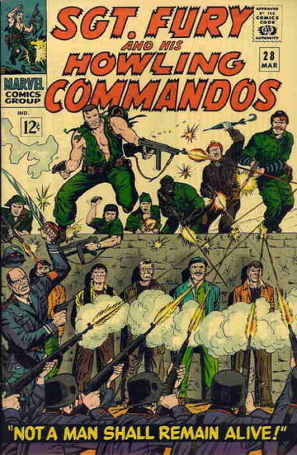 Sgt. Fury #28 cover