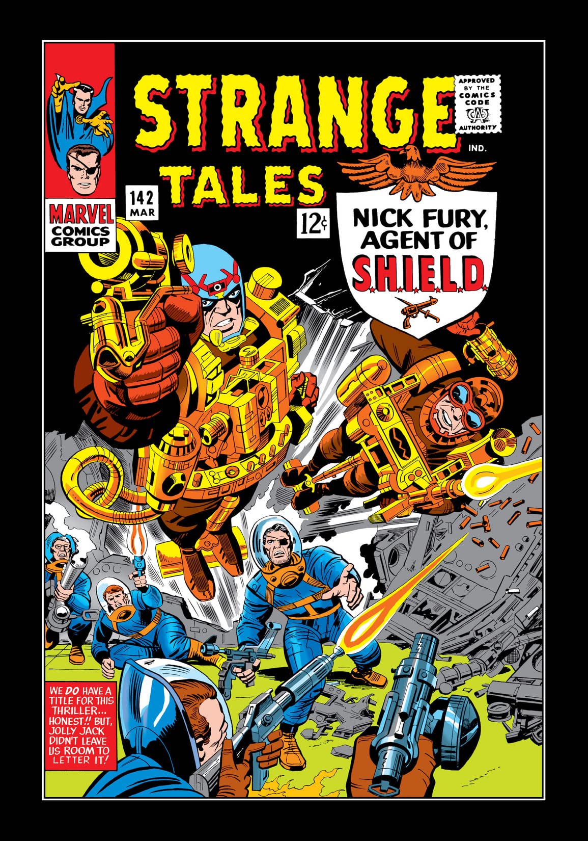 Strange Tales #142 cover