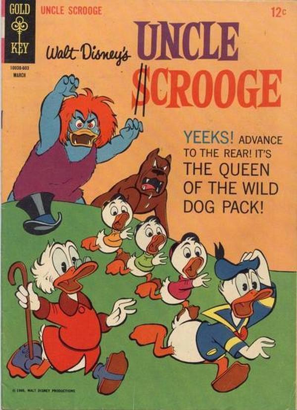 Walt Disney Uncle Scrooge #62 cover