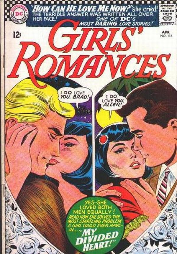 Girls' Romances #116 cover