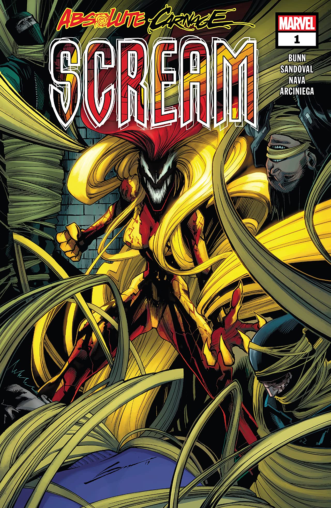 Absolute Carnage: Scream #1 cover