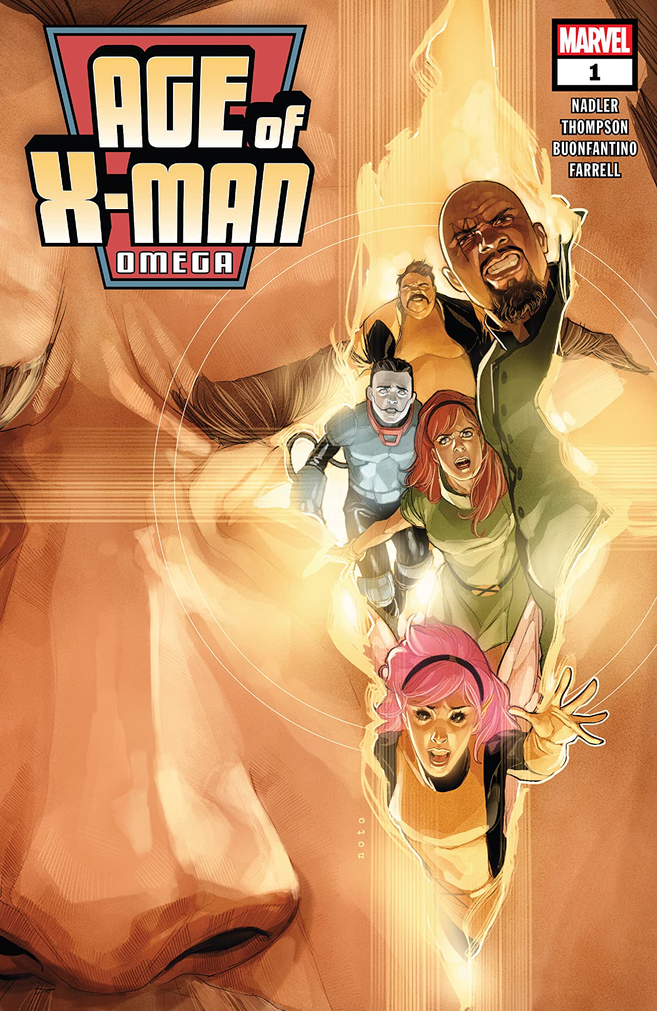 Age of X-Man Omega #1 cover