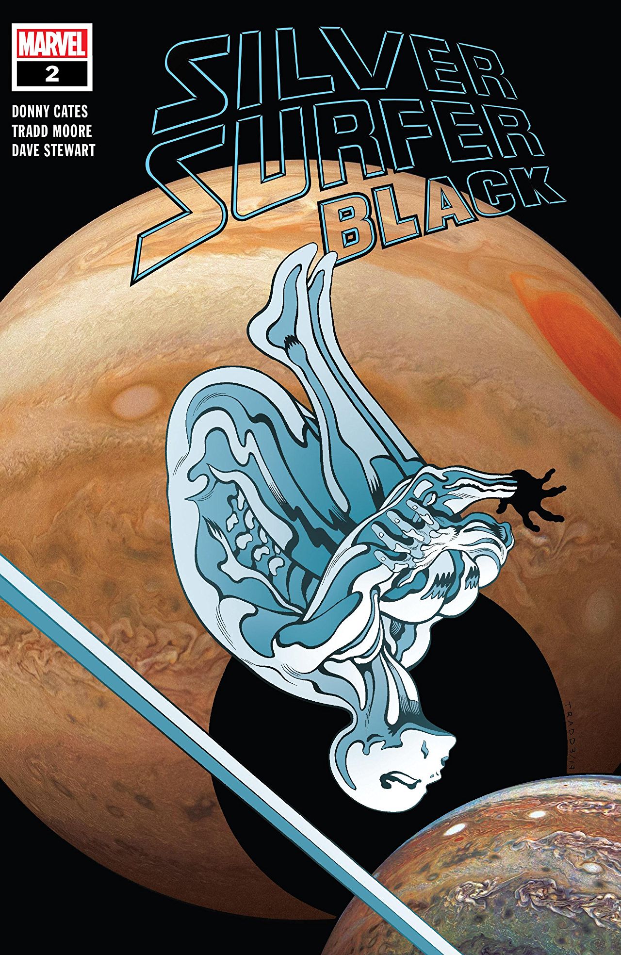 Silver Surfer: Black #2 cover