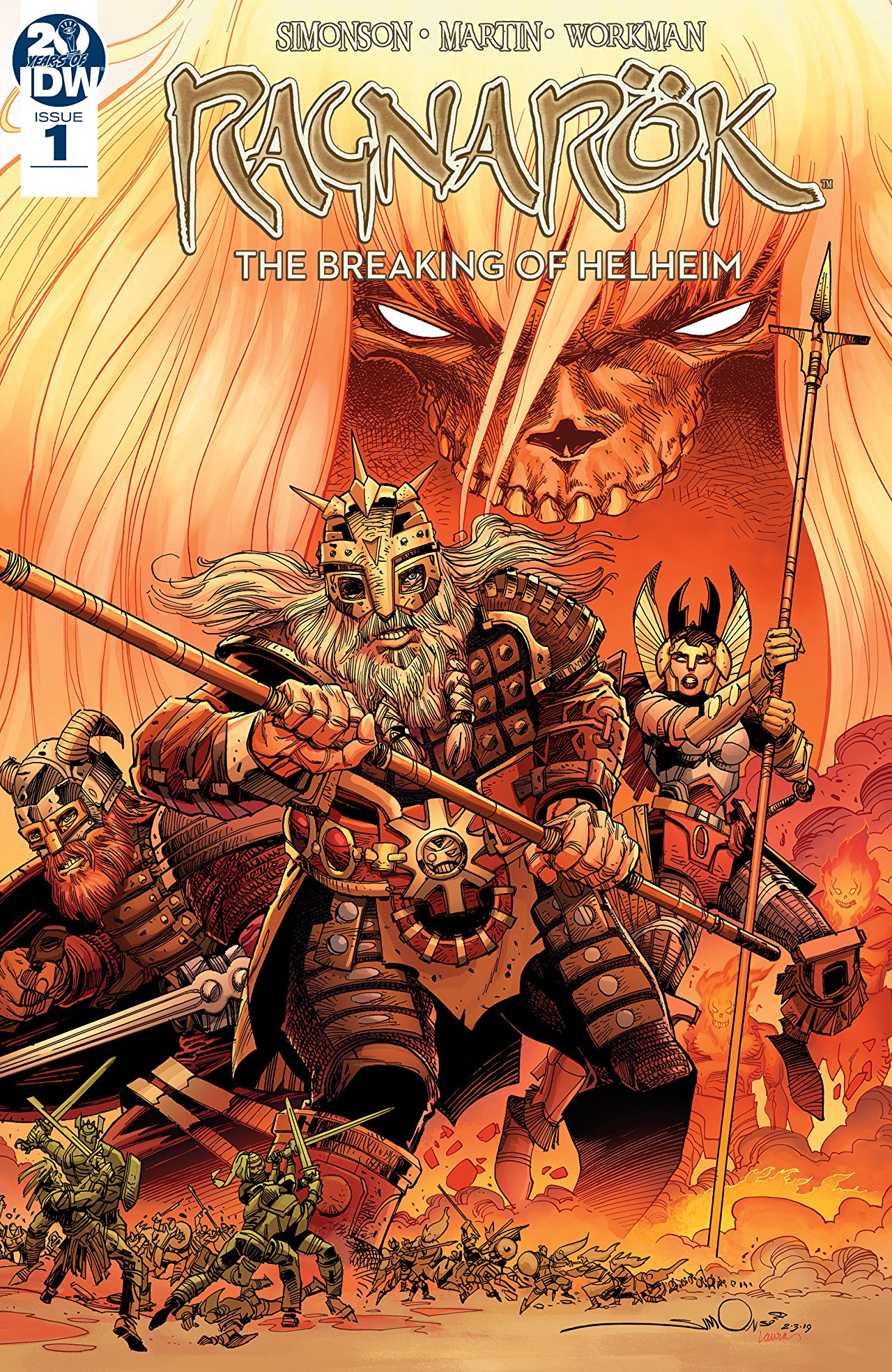 Ragnarök: The Breaking of Helheim #1 cover