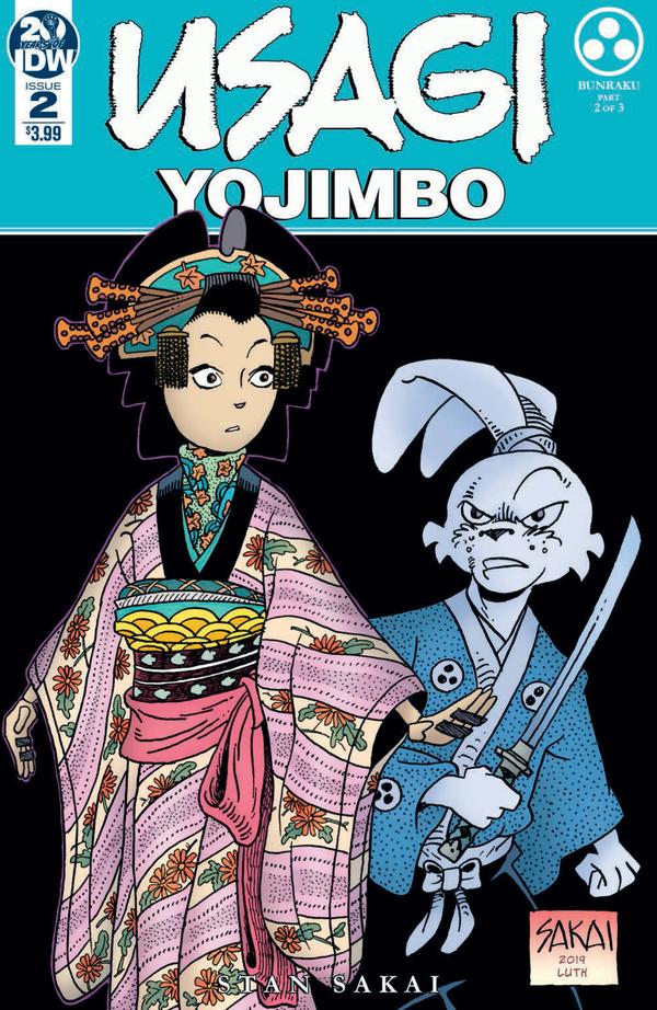 Usagi Yojimbo #2 cover