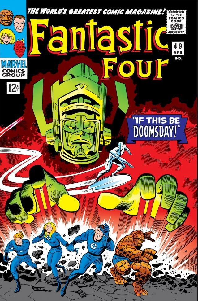 Fantastic Four #49 cover