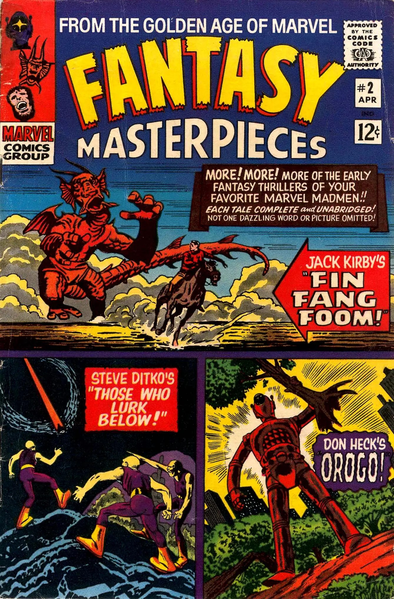 Fantasy Masterpieces #2 cover