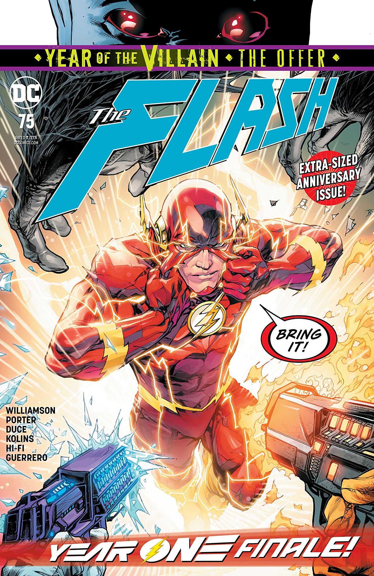 The Flash #75 cover