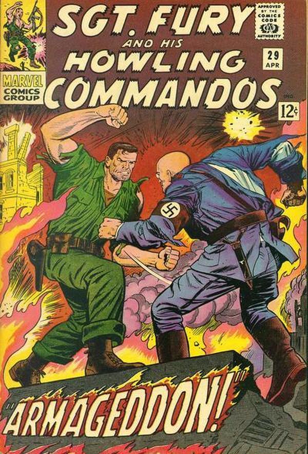 Sgt. Fury #29 cover