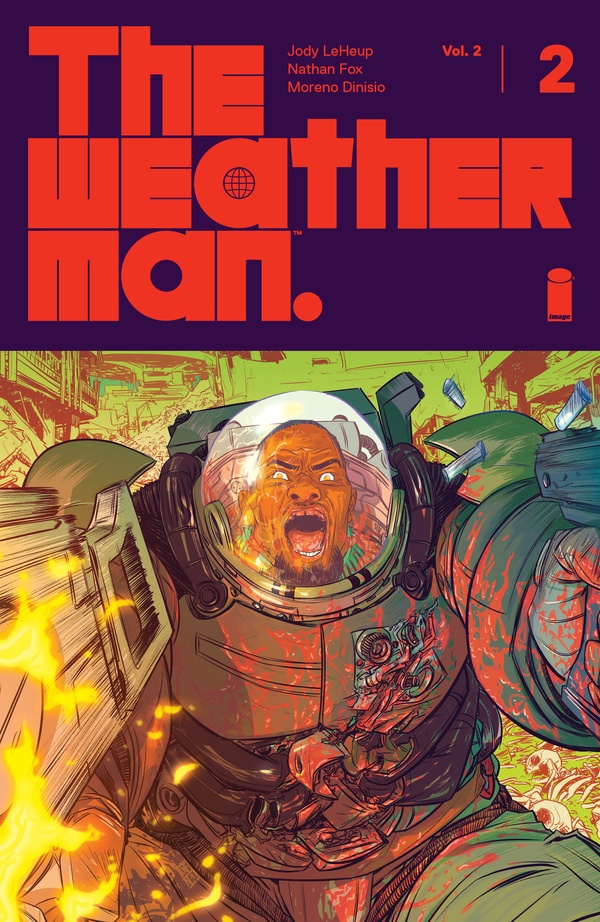 The Weatherman #2 cover