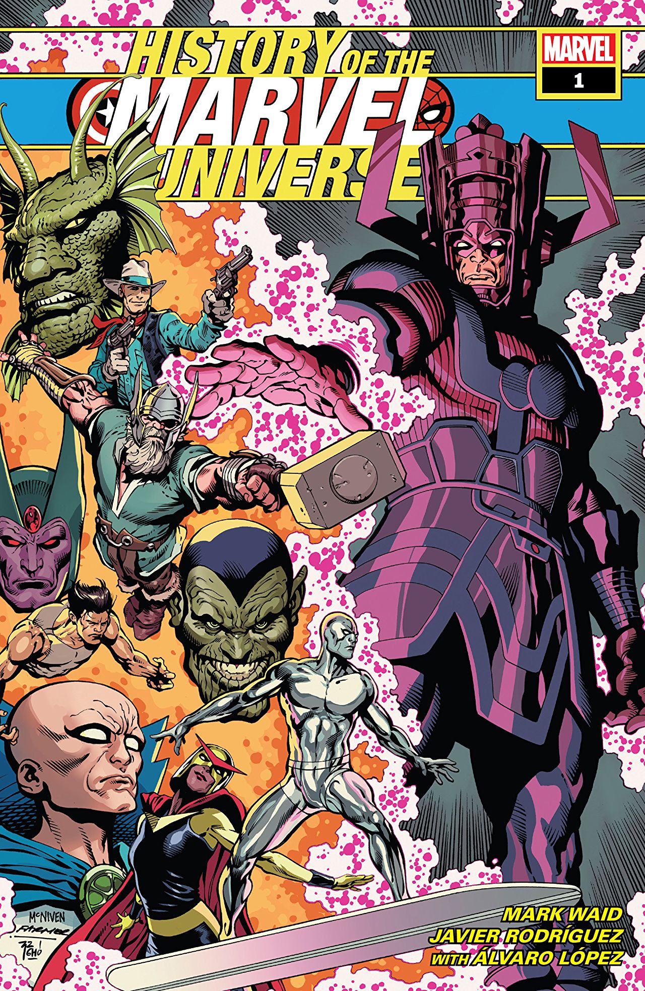 History of the Marvel Universe #1 cover