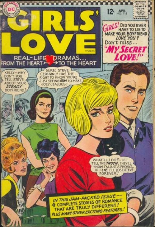 Girls' Love Stories #118 cover